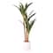 American Art Decor 48" Artificial Yuca Plant in a White Pot